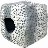 Catitude Multi Cube Cat Bed [Sz:Small Cl:Snow Leopard]