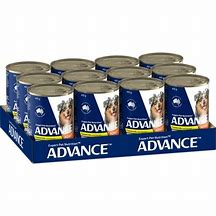 Pack Of Advance Wet Dog Food Cans Adult Casserole With Chicken [Sz:12 pack]