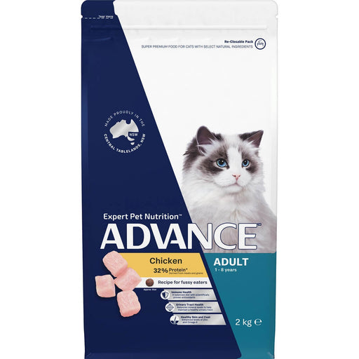 Advance Dry Cat Food Adult Chicken [Sz:2kg]