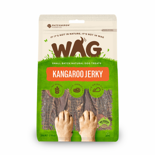 Wag Kangaroo Jerky [Sz:200g]