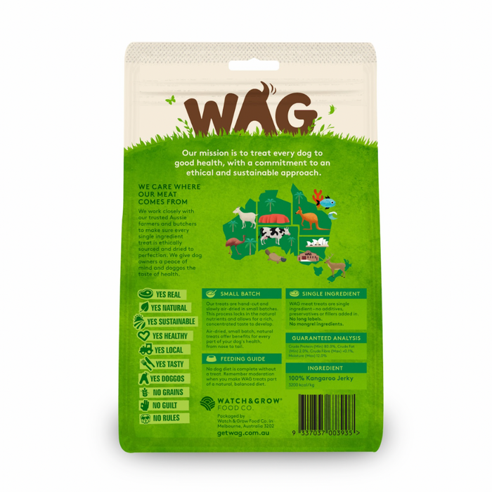 Wag Kangaroo Jerky [Sz:200g]