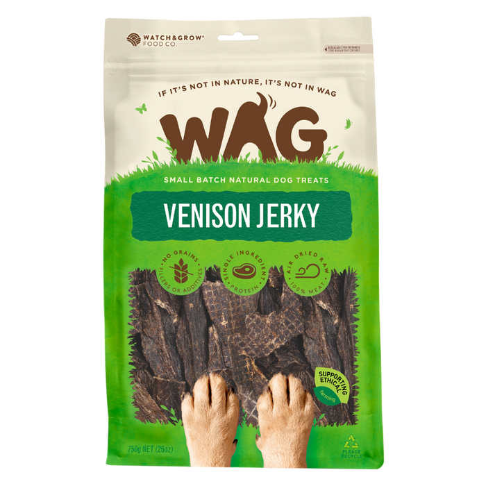 Wag Venison Jerky [Sz:200g]