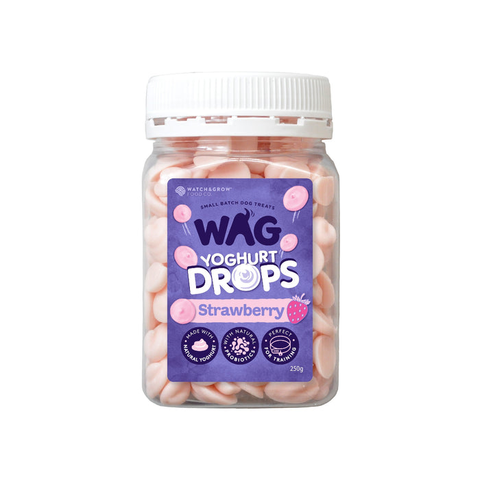 WAG Strawberry Yoghurt Drops [Sz:250g]