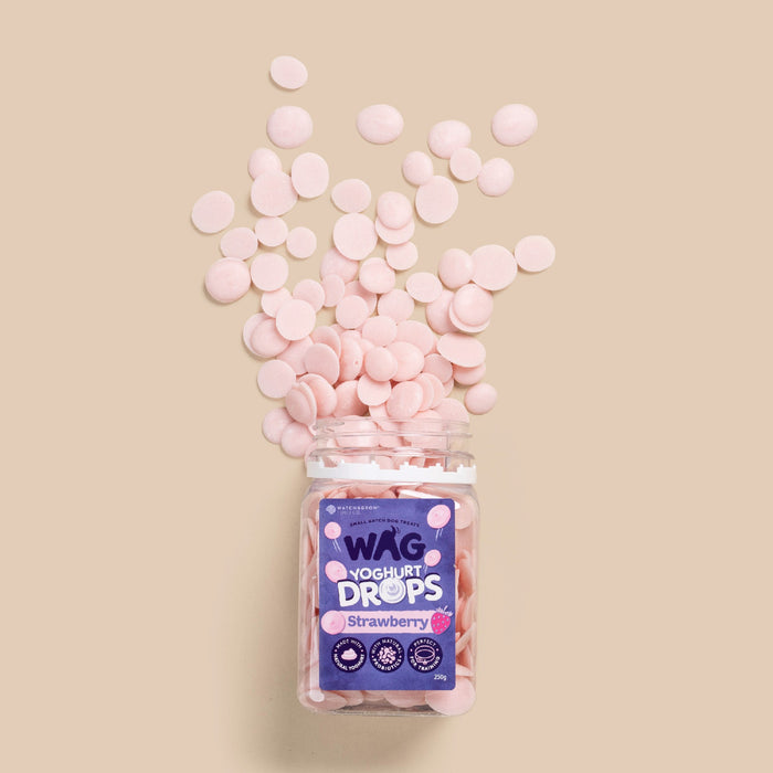 WAG Strawberry Yoghurt Drops [Sz:250g]