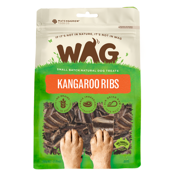 Wag Kangaroo Ribs [Sz:200g]