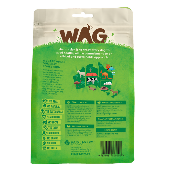 Wag Kangaroo Ribs [Sz:200g]