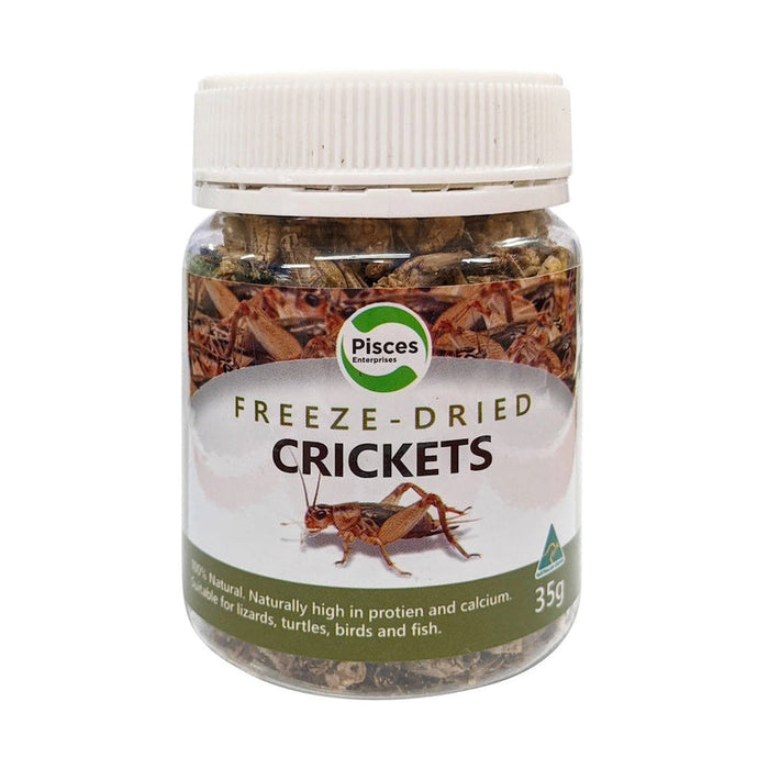 Pisces Freeze-Dried Crickets [Sz:35g]