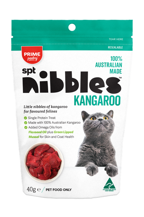 Prime Pantry Nibbles Cat Treat Kangaroo [Sz:40g]