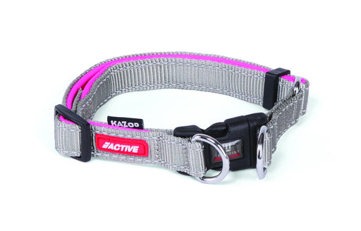 Kazoo Active Adjustable Collar [Sz:Medium Cl:Slate/Orange]