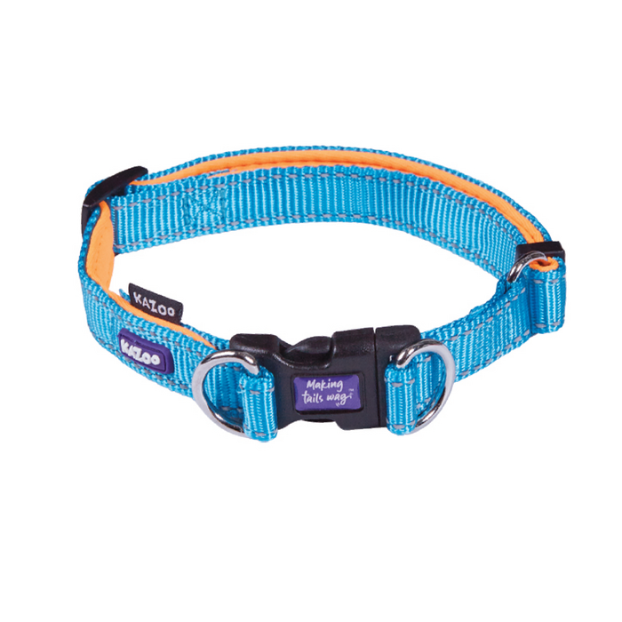 Kazoo Active Collar [Sz:Small Cl:Blue/Orange]