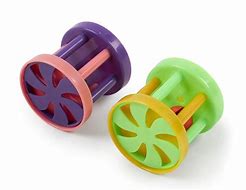 Kazoo Kitty Barrel Rattle [Sz:Single Cl:Assorted]