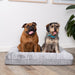 Kazoo Wombat Dog Bed [Sz:Extra Large Cl:Plush Grey]