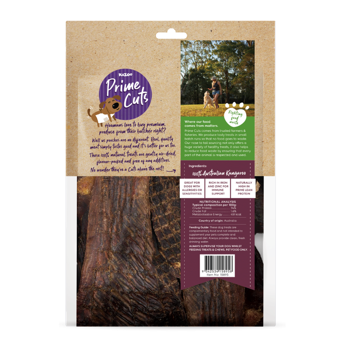 Kazoo Prime Cuts Kangaroo Steak Strips [Sz:80g]