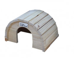 Premier Pet Round Timber Home [Sz:Medium]