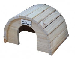 Premier Pet Round Timber Home [Sz:Large]