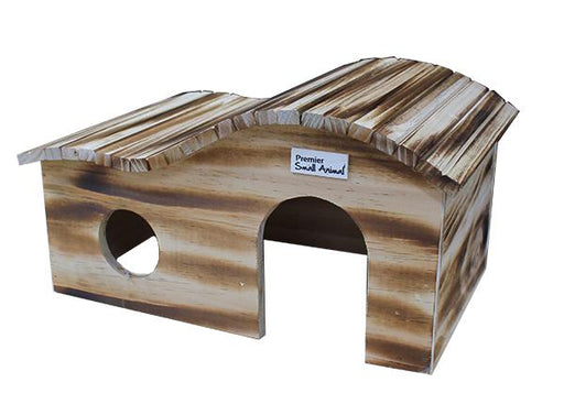 Premier Pet Natural Curved Roof Home [Sz:Large]