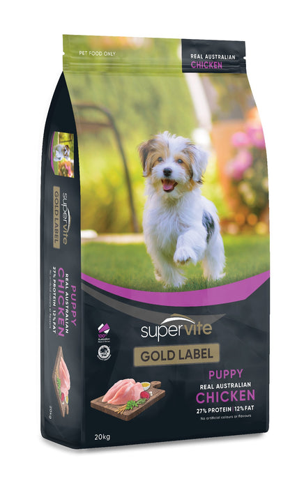 Supervite Gold Label Puppy Chicken [Sz:20kg]