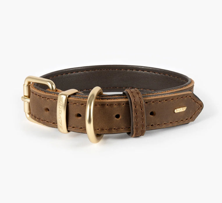 Ezydog Oxford Collar [Sz:Small Cl:Brown]