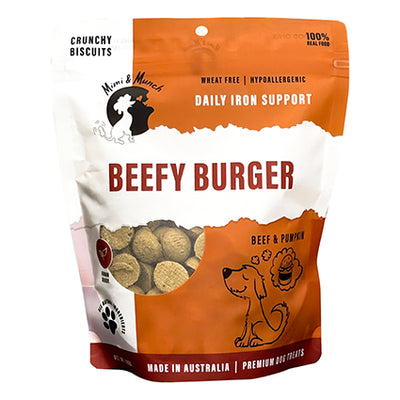 Mimi & Munch Beefy Burger Biscuits [Sz:180g]