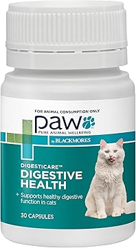 Pure Animal Wellbeing Digesticare Cat Capsules [Sz:30 Capsules]