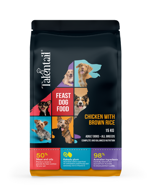 Talentail Adult Dry Dog Food Chicken With Brown Rice [Sz:15kg]