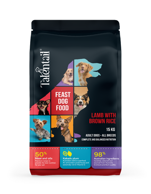 Talentail Adult Dry Dog Food Lamb With Brown Rice [Sz:15kg]