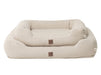 Indie & Scout Pet Boucle Bolster [Sz:Large Cl:Stone]