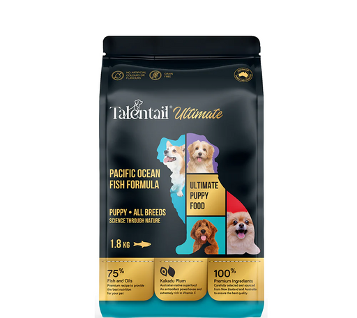 Talentail Ultimate Puppy Dry Dog Food Pacific Ocean Fish [Sz:1.8kg]