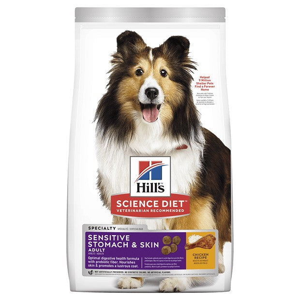 Hills Science Diet Adult Sensitive Stomach And Skin Dry Dog Food