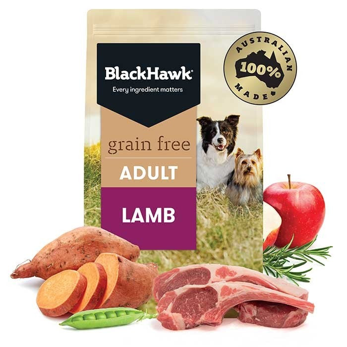 Black Hawk Grain Free Dry Dog Food Adult Lamb