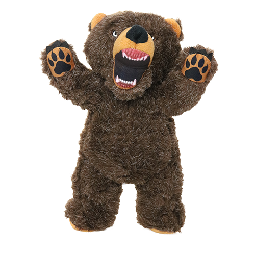 Tuffy Mighty Toy Angry Animls Bear