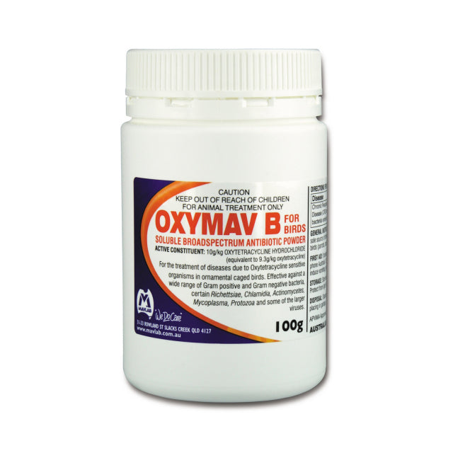 Mavlab Oxymav B Antibiotic Powder