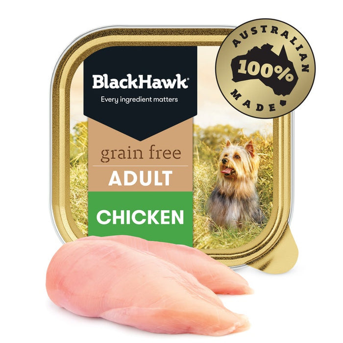 Black Hawk Grain Free Wet Dog Food Adult Chicken Canned