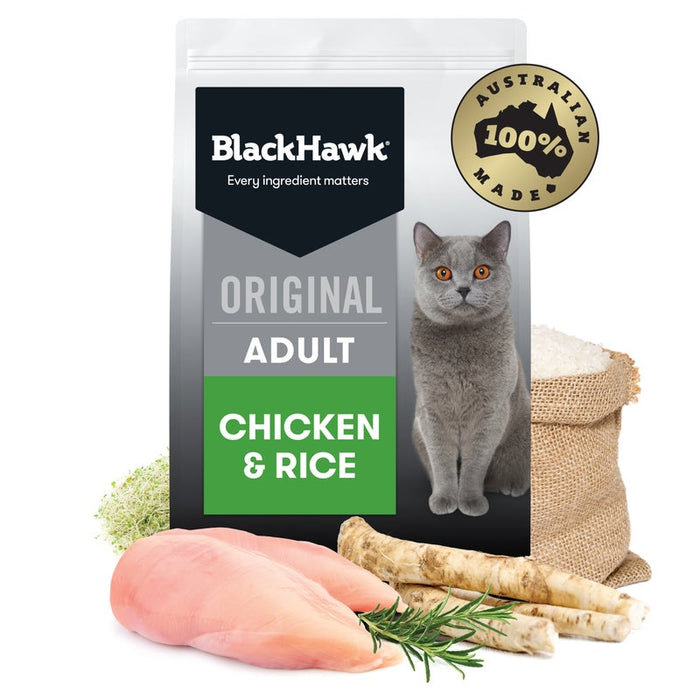Black Hawk Dry Cat Food Adult Chicken And Rice