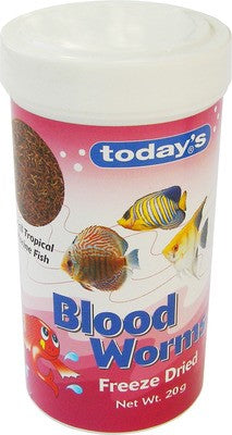 Todays Freeze Dried Bloodworms