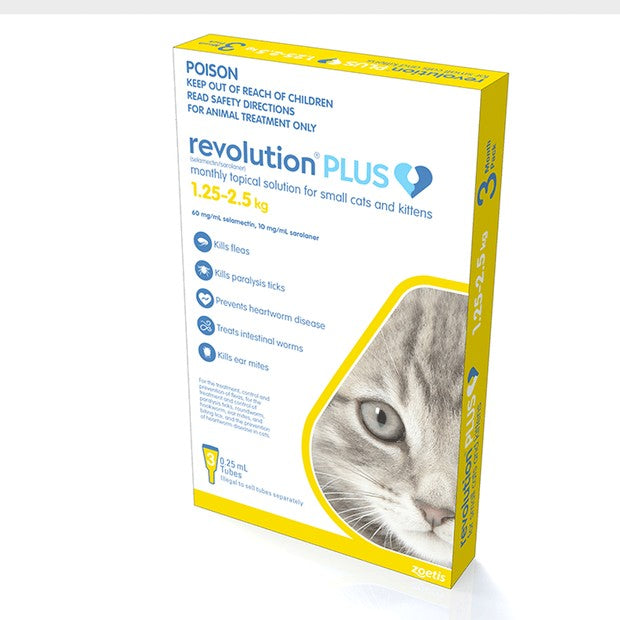 Revolution Plus Kitten 1.25-2.5kg