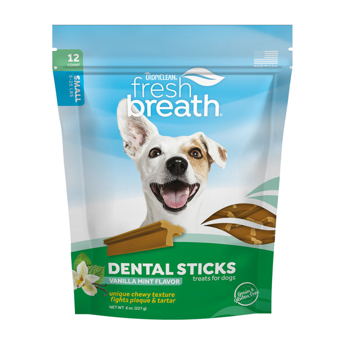 Tropiclean Dresh Breath Dental Stick Vanilla Mint