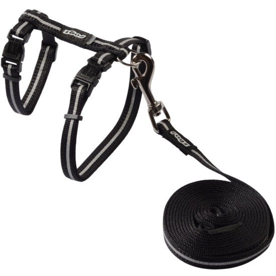 Rogz Alleycat Harness and Lead Set