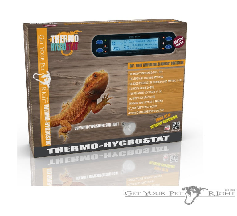 Get Your Pet Right Thermo-Hygrostat