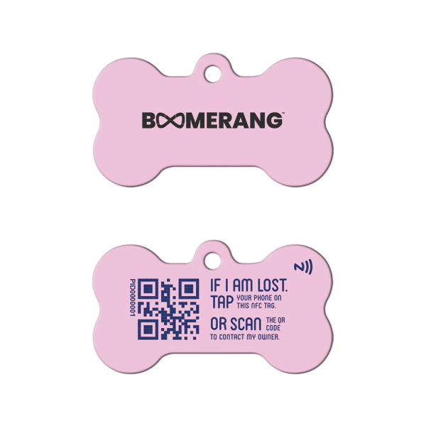 Boomerang clearance dog tags