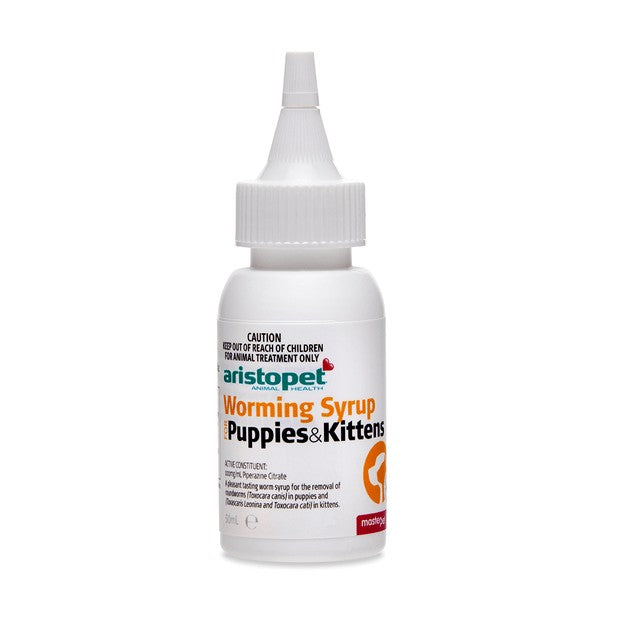 Aristopet Worming Syrup Puppy Kitten