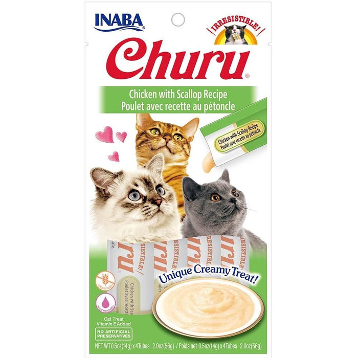 Inaba Churu Cat Chicken With Scallop