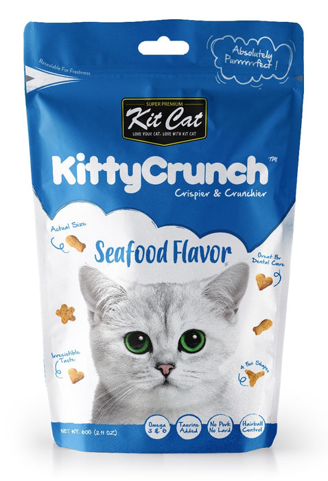 Kit Cat Kitty Crunch Treat Seafood