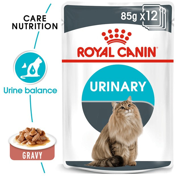 Royal Canin Urinary Gravy Wet Cat Food Pouches