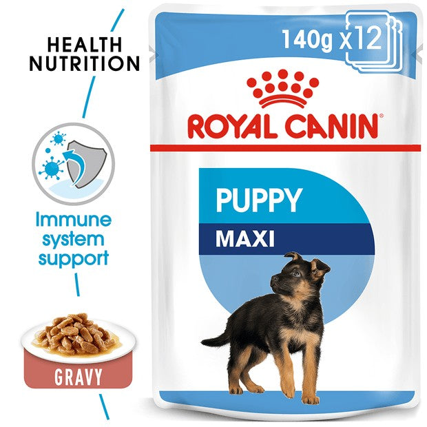 Royal Canin Maxi Puppy Wet Dog Food Pouches