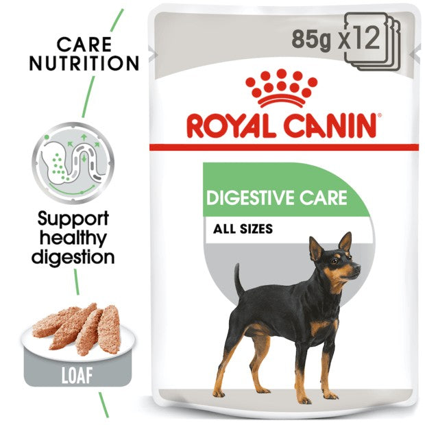 Royal Canin Digestive Care Loaf Adult Wet Dog Food Pouches