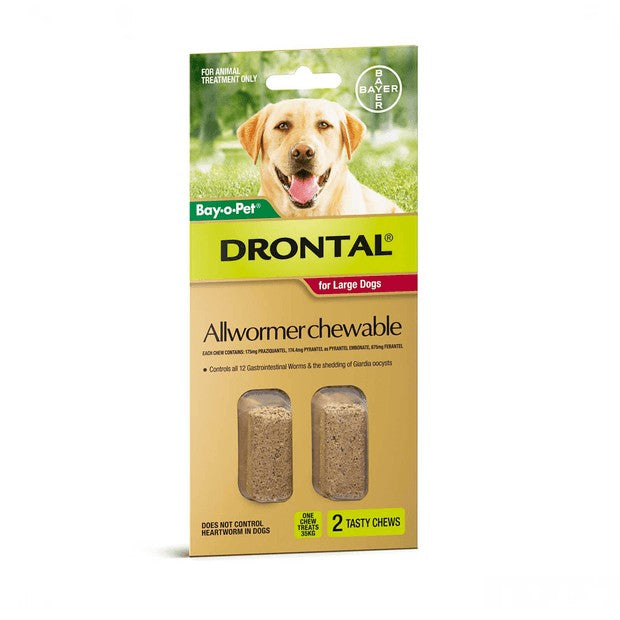 Drontal Chewable Allwormer 35kg