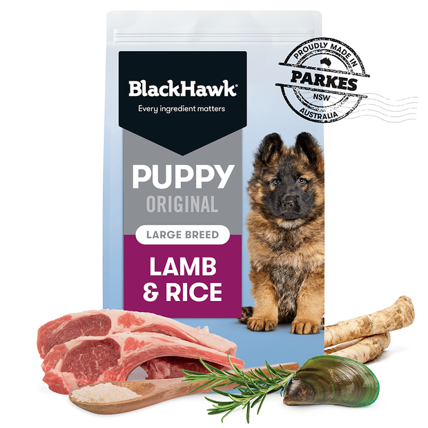 Black Hawk Dry Dog Food Puppy Large Breed Lamb & Rice
