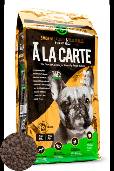 A La Carte Grain Free Dry Dog Food Adult Smoked Salmon & Vegetables