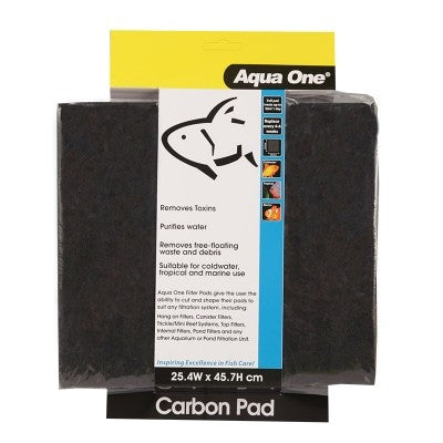 Aqua One Self Cut Filter Carbon Pad